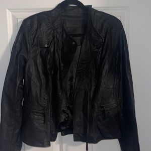 Faux Leather Jacket